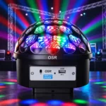 Bola luz LED RGB Jellytec light con control remoto mp3 - Imagen 3