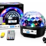Bola luz LED RGB Jellytec light con control remoto mp3