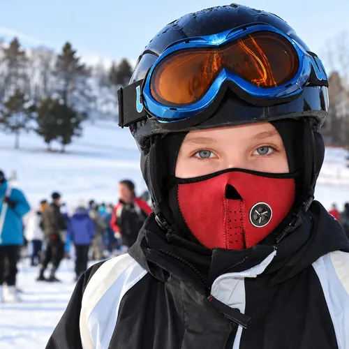 Mascara Media Cara Termica Para Frio De Moto Invierno Sa6496 - Imagen 16