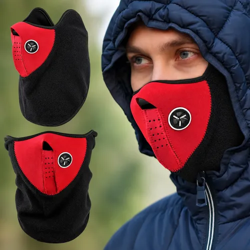 Mascara Media Cara Termica Para Frio De Moto Invierno Sa6496 - Imagen 19
