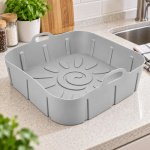 Molde de silicona bandeja para freidora 22x22 cm cuadrada 25533