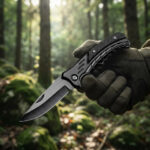 Navaja Cuchillo Caza Pesca Plegable Retractil Manual Ch3155 - Imagen 12