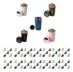 Pack X50 Vaso Térmico Con Sensor 510 Ml Acero Inox Mk-510t