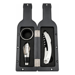 Set De 3 Accesorios Para Vino Con Estuche Botella - Imagen 4