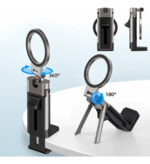 Soporte Magnético Plegable Celular 2 En 1 Con Pinza 026-16 - Imagen 6