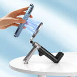 Soporte Magnético Plegable Celular 2 En 1 Con Pinza 026-16 - Imagen 4