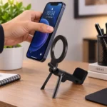 Soporte Magnético Plegable Celular 2 En 1 Con Pinza 026-16 - Imagen 7