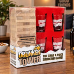 Torre De Madera Con Prendas + 4 Shots Para Previas Boliche - Imagen 3