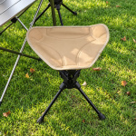 Banqueta Taburete Plegable Trípode Camping Portátil 883 - Imagen 4