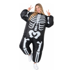 Disfraz de esqueleto calavera inflable para fiesta Halloween Yj1007 - Imagen 7