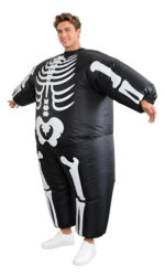 Disfraz de esqueleto calavera inflable para fiesta Halloween Yj1007