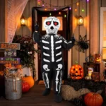 Disfraz Inflable Esqueleto Costillas Fiesta Halloween Yj1008 - Imagen 4