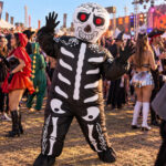 Disfraz Inflable Esqueleto Costillas Fiesta Halloween Yj1008 - Imagen 2