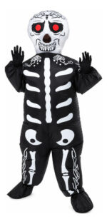 Disfraz Inflable Esqueleto Costillas Fiesta Halloween Yj1008
