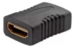 Pack X12 Ficha Adaptador Unión Cupla Hdtv Hembra Extensor - Imagen 5