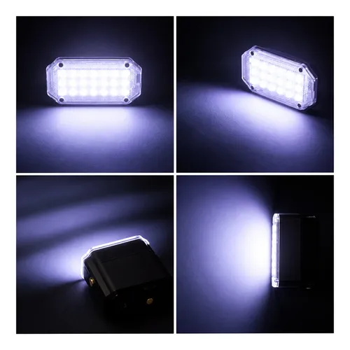 Flash luz LED 220v blanco frío para fiestas y eventos 02505 - Imagen 5