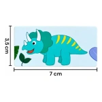 Juego de madera domino dinosaurio educativo Aa2371 - Imagen 7