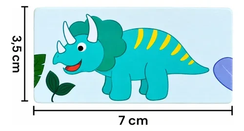 Juego de madera domino dinosaurio educativo Aa2371 - Imagen 7