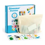 Juego de madera domino dinosaurio educativo Aa2371 - Imagen 5