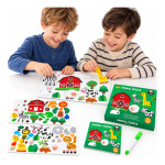 Juego didáctico rompecabezas granja animales magnético Aa2376 - Imagen 4