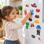 Juego didáctico rompecabeza ropa y marcador infantil Aa2377