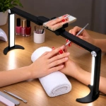 Lampara Led Maquillaje Manicura Uñas Plegable Hd-m21-x Negro -