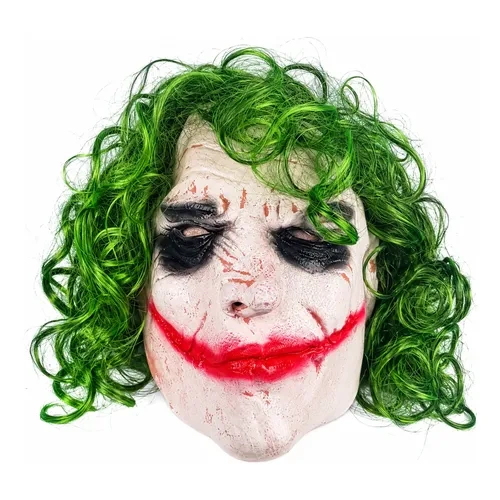Máscara de látex payaso joker guasón fiesta Halloween Yj0150