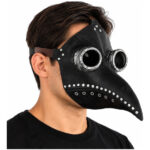 Mascara De Medico Peste Negra Fiestas Halloween Yj0147