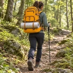 Mochila táctica tipo mochilero reforzada trekking 241237 - Imagen 4