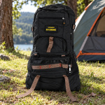 Mochila táctica tipo mochilero reforzada trekking 241237