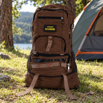 Mochila táctica tipo mochilero reforzada trekking 241237 - Imagen 8