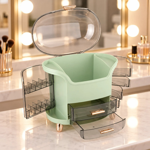 Organizador de maquillaje y cosméticos con cajones A27478 - Imagen 5