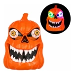 Pack X12 máscaras LED calabazas Halloween Yj0134 - Imagen 3
