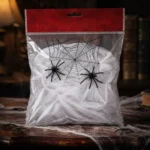 Pack x10 Telaraña Blanca Halloween Cotillon + 2 Arañas 01-01 - Imagen 6