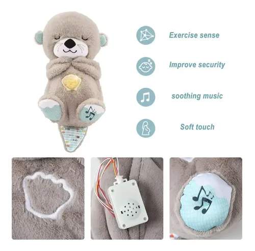 Peluche nutria respira con luz y sonido 24005 - Imagen 31